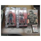 "Sons Of Anarchy" Action Figures, Playing Cards
