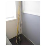 Fishing Poles And Tackle Box, Fishing Trap