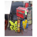Child Size Life Vests, Cooler, Stadium Chair