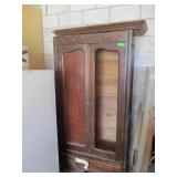 Vintage Wood Storage Cabinet