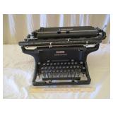 Underwood Typewriter "Bangs" Sticker