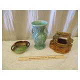 3) McCoy Vases