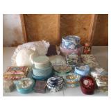 Decorative Boxes, Tins, Pillows