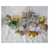 11) Little Porcelain Trinket Boxes