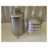 Vintage Thermos Water Cooler, Stacking Bakeware