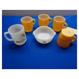 Fire King Lot, BC Comics, Signed Hart Cereal Bowl