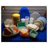 Vintage Tupperware, Soups, Trays, Relish, Handle
