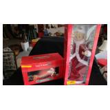 Sleeping Santa and Doll Figurine
