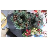Lighted Wreath, Door Wreath