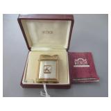 Gold Finish Hickok Cigarette Lighter