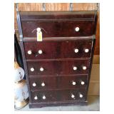 Dresser With Floral Knobs