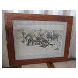 "Big Horn Basin" by Frederic Remington