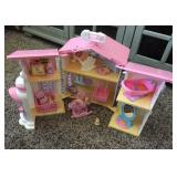 Doll House With Furniture