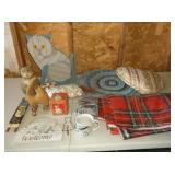 Barnwood Cat, Pillow, Decor