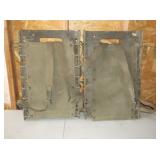 2 Army WWII backpack frames