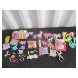 "My Little Ponies"  Cloths, Shoes, Combs, Bottles