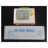 1960s Fisher Price Giant Screen-Music Box TV