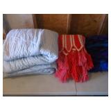 Queen Size Comforter, Afgans