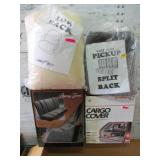 Cargo Cover, 2) Bench Seat Covers