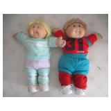 2) Cabbage Patch Dolls