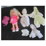 19070s Dolly & Me Doll, Plates & My Child Doll