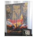 "Golden Eye 1995) James Bond Movie Poster And