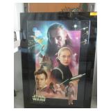 Star Wars Episode 1 Framed Movie Picture