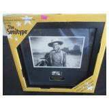 John Wayne Framed Collectable Picture