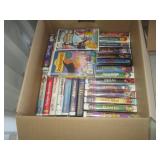 Box Of Disney And Childrens VHS Movies (Many