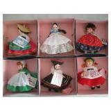 6) Alexander Dolls International Collector Dolls