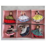 6) Alexander Doll International Collector Dolls