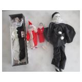 Porcelain Clown Dolls