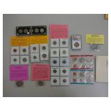 1999 US Quarter Type Set, Proof Sets, $1 Coin,