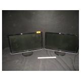 2) Dell Monitors