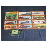 Tyco Electric Train Cars, Bridge And Trestle Set