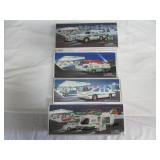 4) Hess Battery Operated Die Cast Collector Toys
