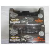 2) Harley Davidson Die Cast Collectro Truck