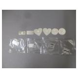 10) .999 Silver Art Bars