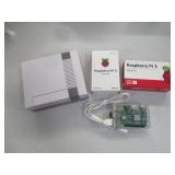 NESPi Case And 2) Raspberry Pi 3s Model B
