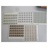5) 13c Sheets Of Stamps, Adolph S. Ochs, Clara