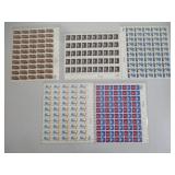 5) 10c Sheets Of Stamps, International Womens,