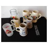 Beer Mugs and Sign