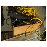 Wooden Crate With Electrical Supplies
