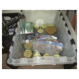 Jars of Screws, Nails, Fasteners