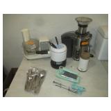 Coffee Grinder, Food Processor, Fondu Pot