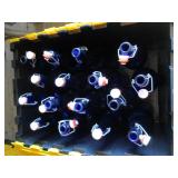 Empty Beer Brewing Bottles- Blue