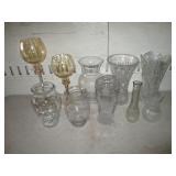 Beautiful Large Vases and Decorative Glassware