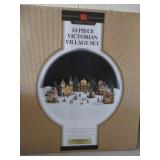 34pc Victorian Village Set