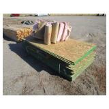 4x8 Sheets of Plywood, 3/8 & 34 inch Thick, R-13