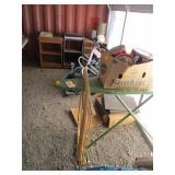 Ironing Board, Picture Frame, Blanket Rack, Sewing